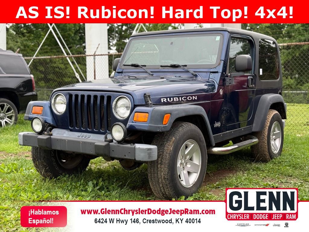 Used 2004 Jeep Wrangler Rubicon w/ Dual Top Group