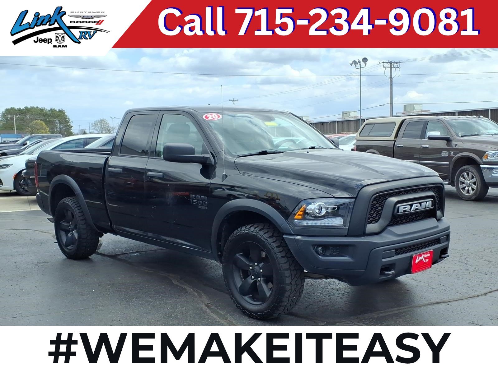 Used 2020 RAM 1500 Classic Warlock w/ Electronics Group