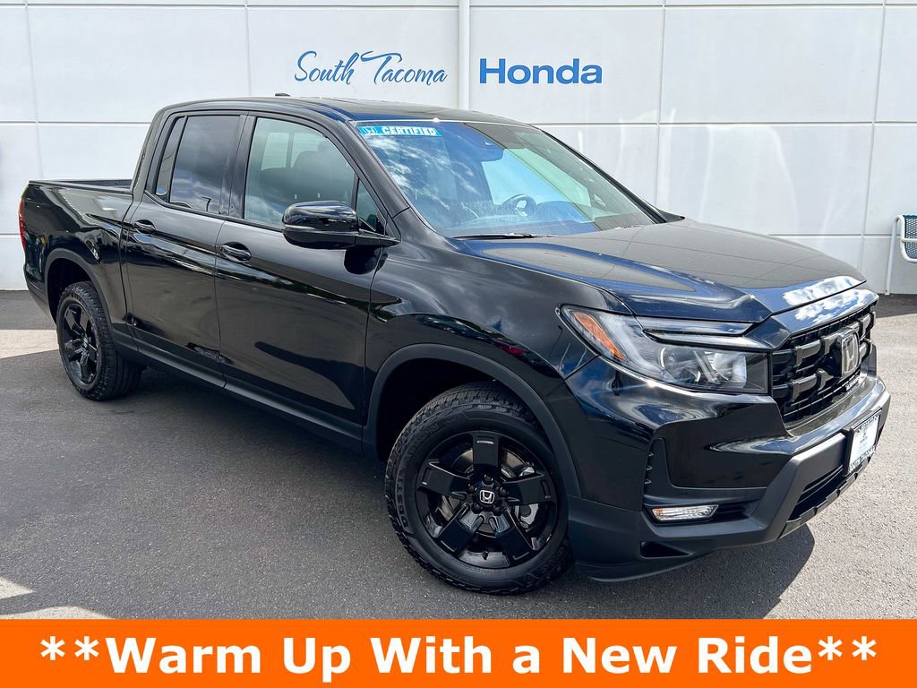 Certified 2025 Honda Ridgeline Black Edition