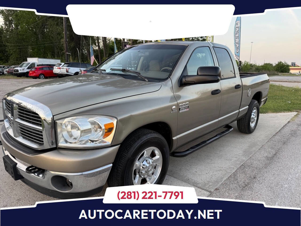 Used 2008 Dodge Ram 2500 Truck SLT w/ Trailer Tow Group