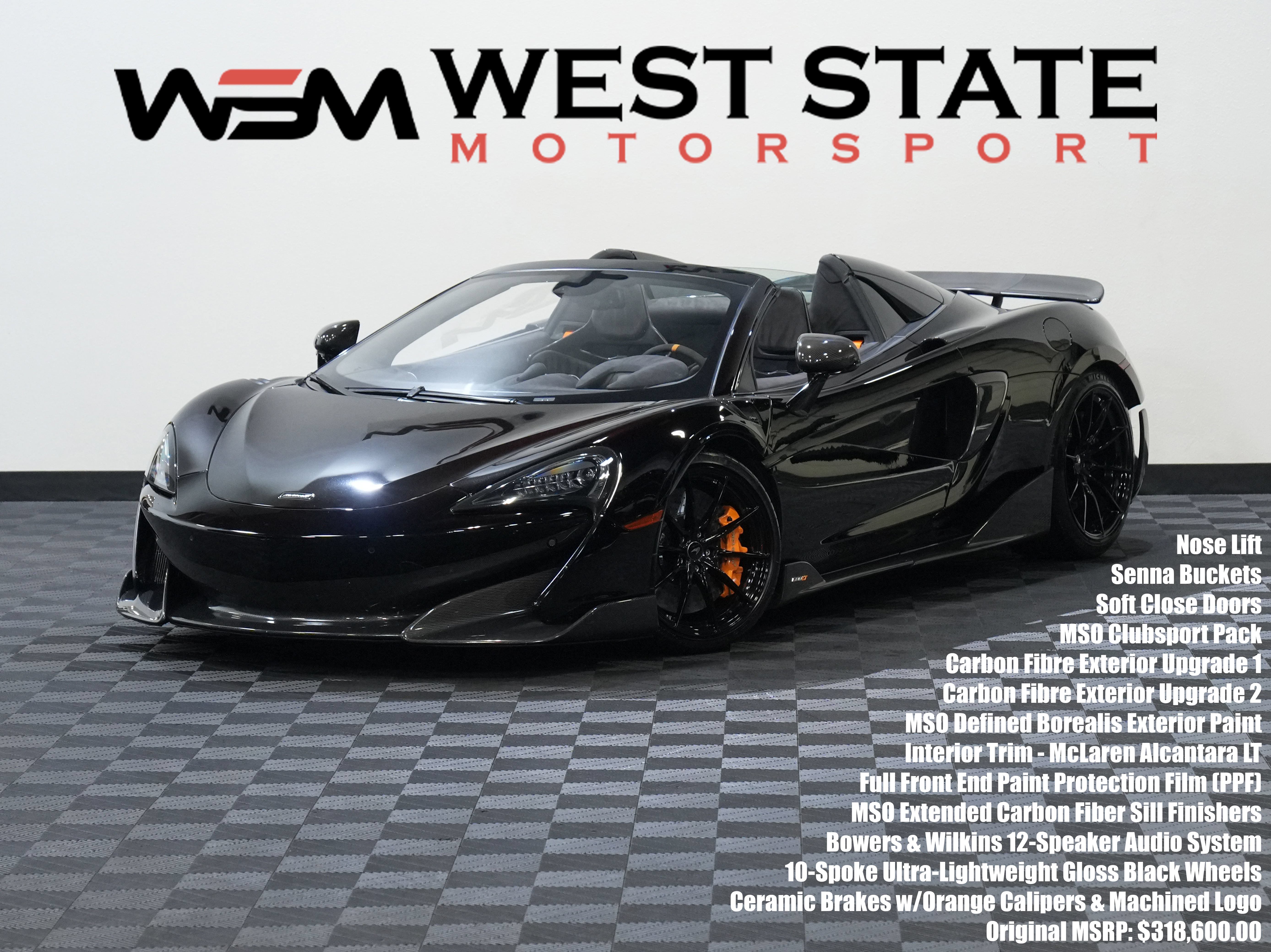 Used 2020 McLaren 600LT Spider 1