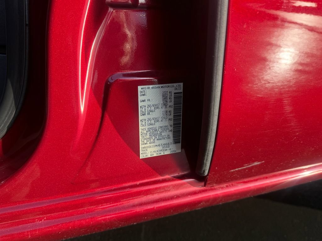 2023 Nissan Frontier SV