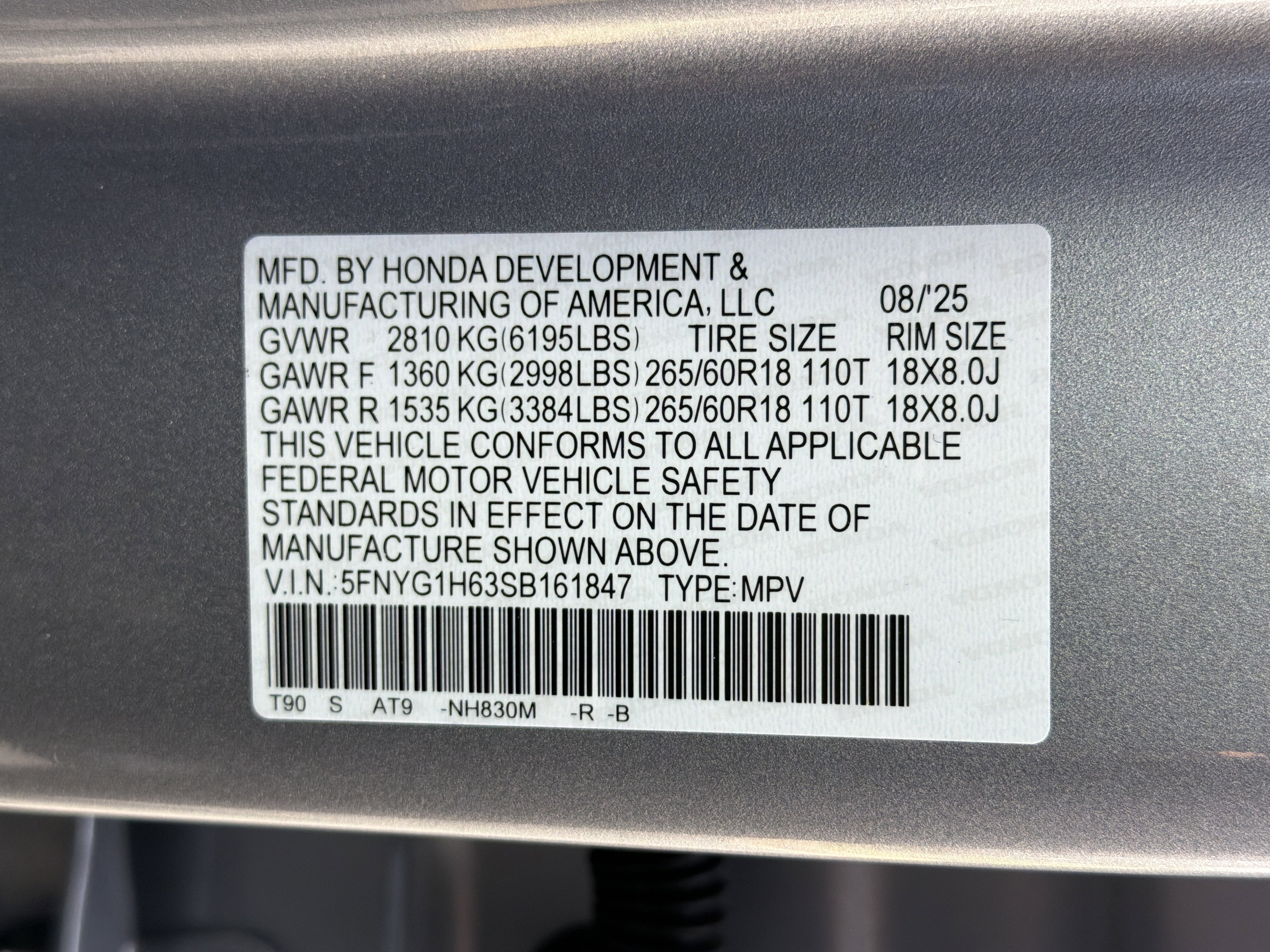 2025 Honda Pilot TrailSport