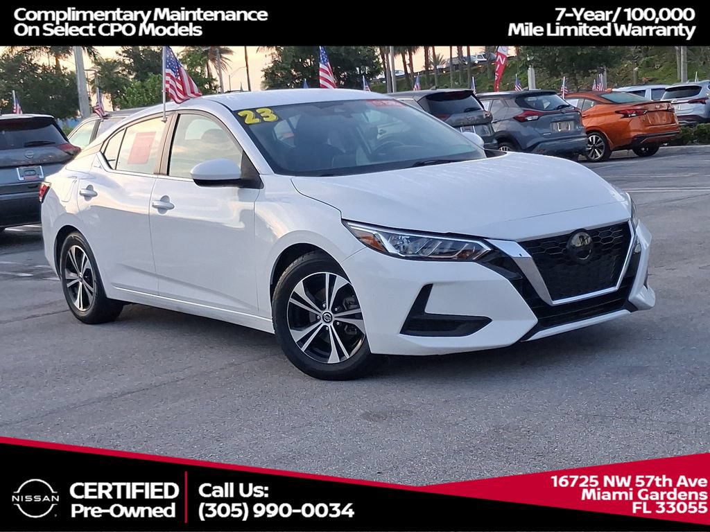 Used 2023 Nissan Sentra SV w/ All-Weather Package