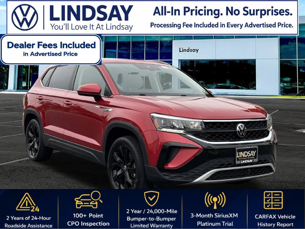 Certified 2023 Volkswagen Taos SE w/ Panoramic Sunroof Package