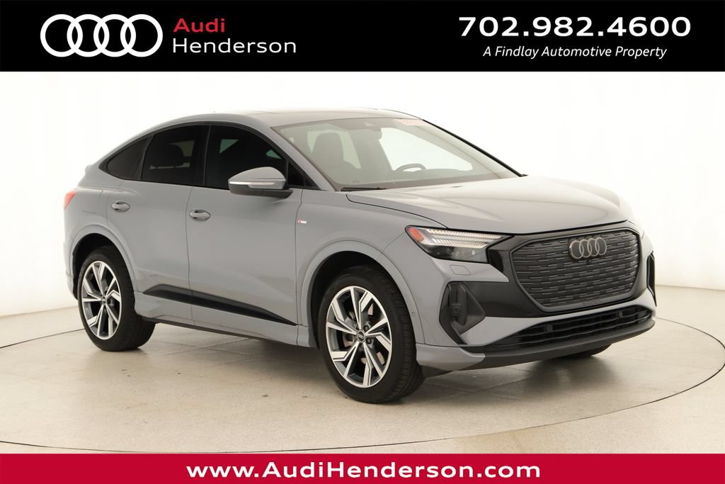 Certified 2023 Audi Q4 e-tron Prestige w/ Black Optic Package