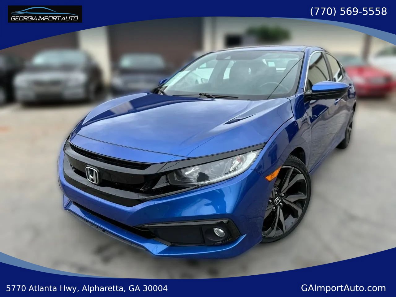 2020 Honda Civic Sedan Sport CVT for sale in Alpharetta, GA