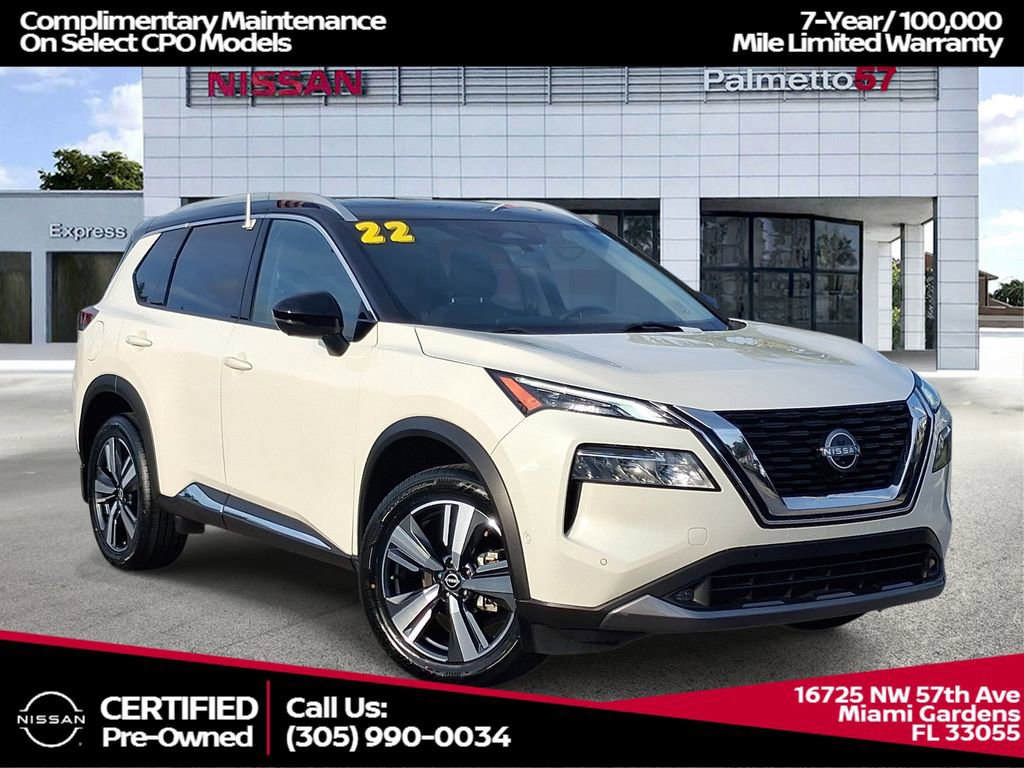 Certified 2022 Nissan Rogue SL w/ SL Premium Package