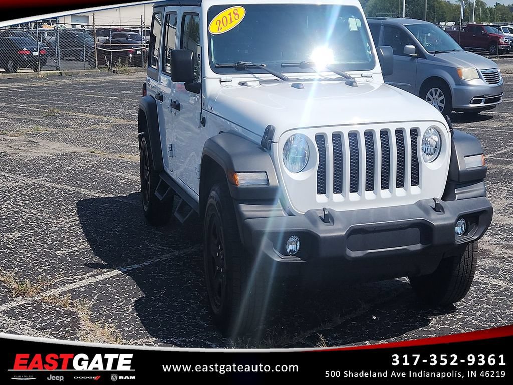 Used 2018 Jeep Wrangler Unlimited Sport