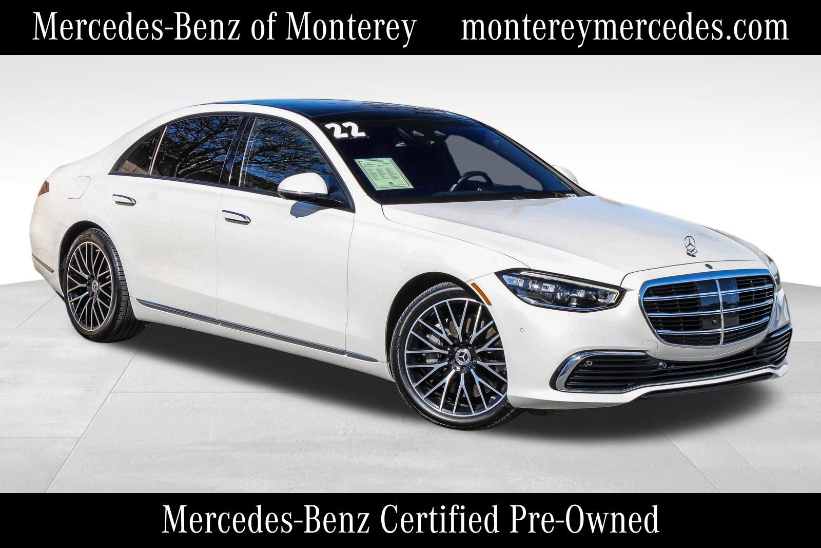 Certified 2022 Mercedes-Benz S 580 4MATIC Sedan