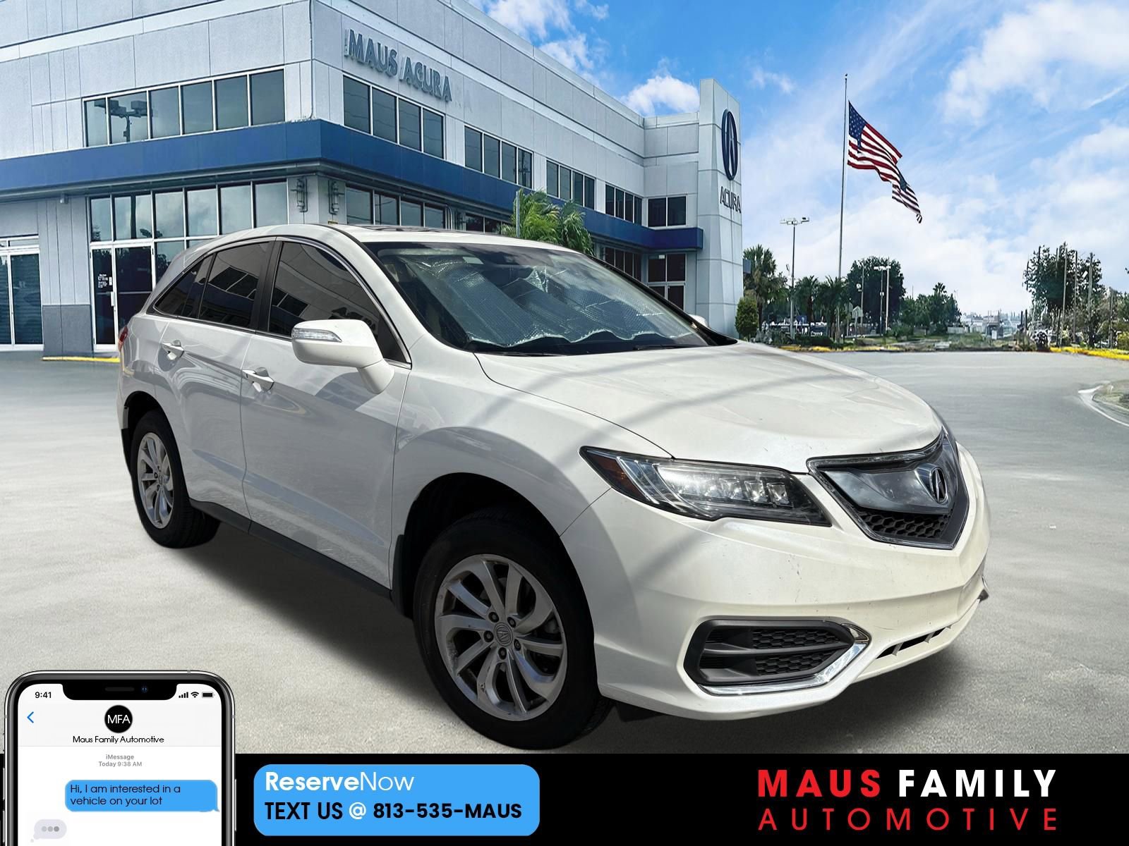 Used 2017 Acura RDX FWD w/ Technology Package
