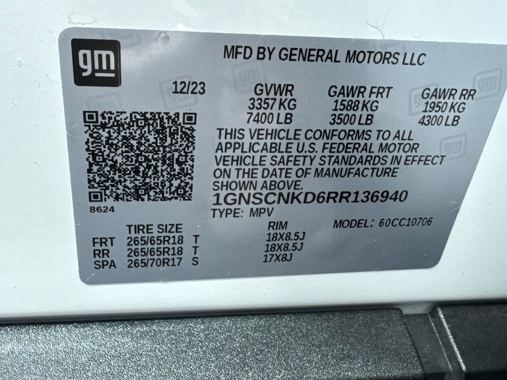 2024 Chevrolet Tahoe LT