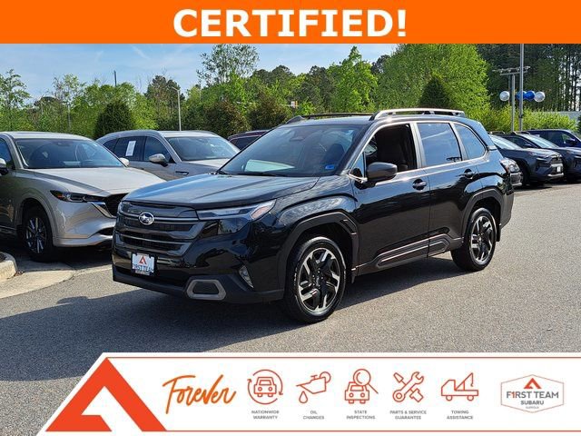 Certified 2025 Subaru Forester Limited w/ Protection Package (1PH)