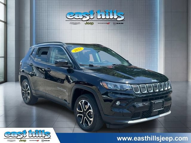 Certified 2022 Jeep Compass Limited w/ Sun and Sound Group