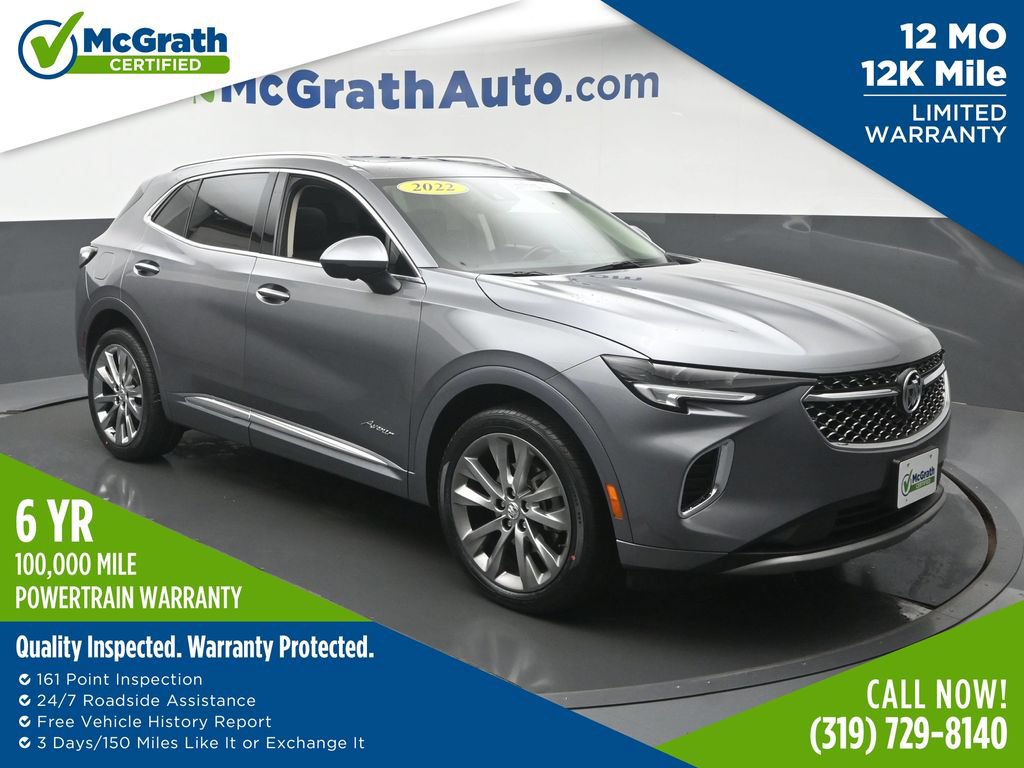 Used 2022 Buick Envision Avenir w/ Safety Package