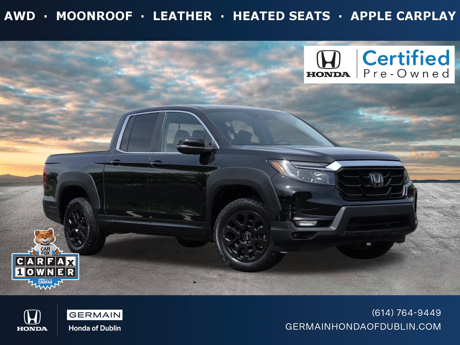 2023 Honda Ridgeline RTL