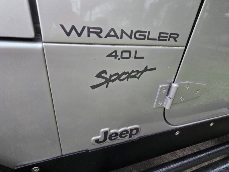 Used 2000 Jeep Wrangler Sport