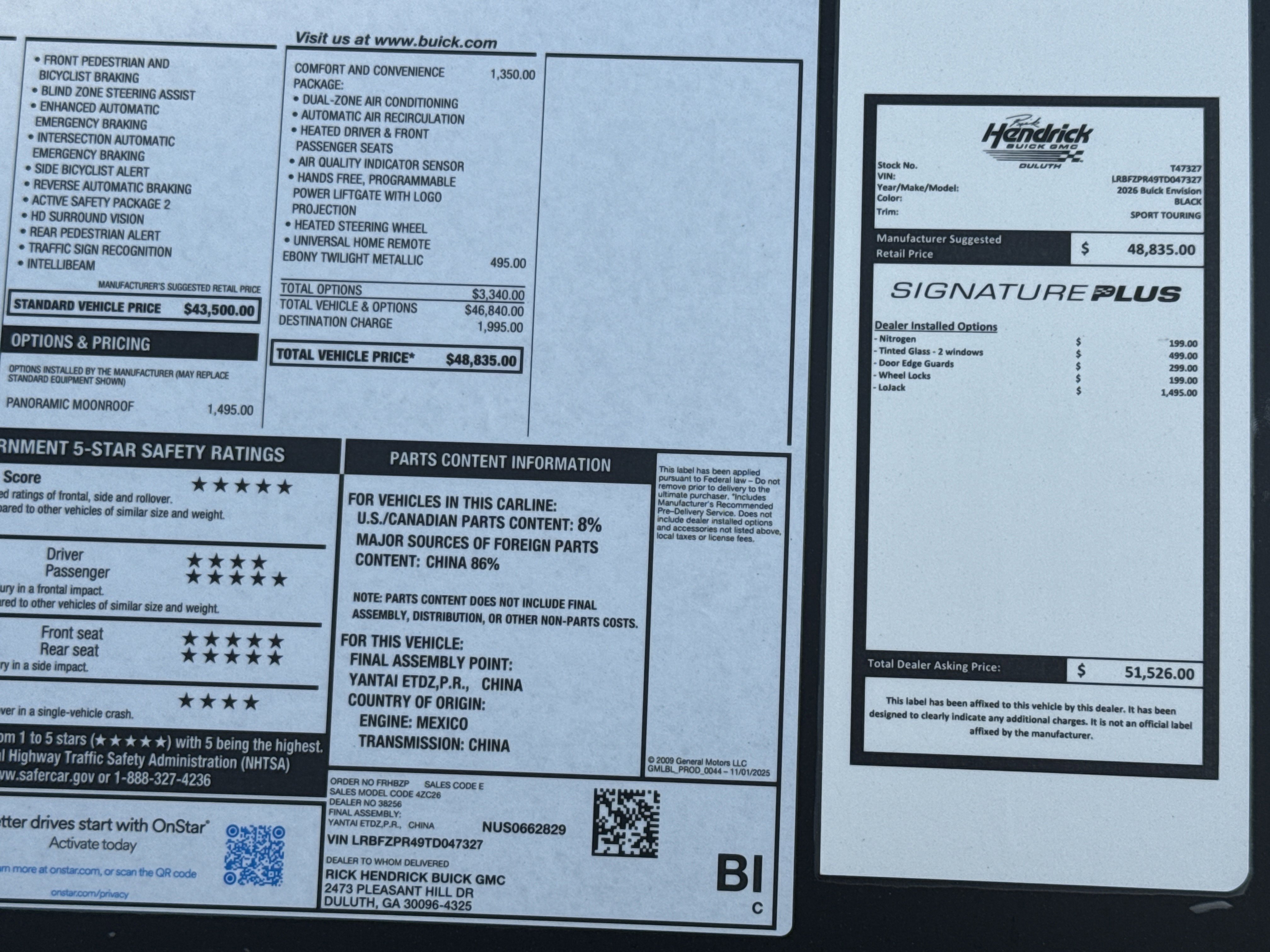 2026 Buick Envision Sport Touring