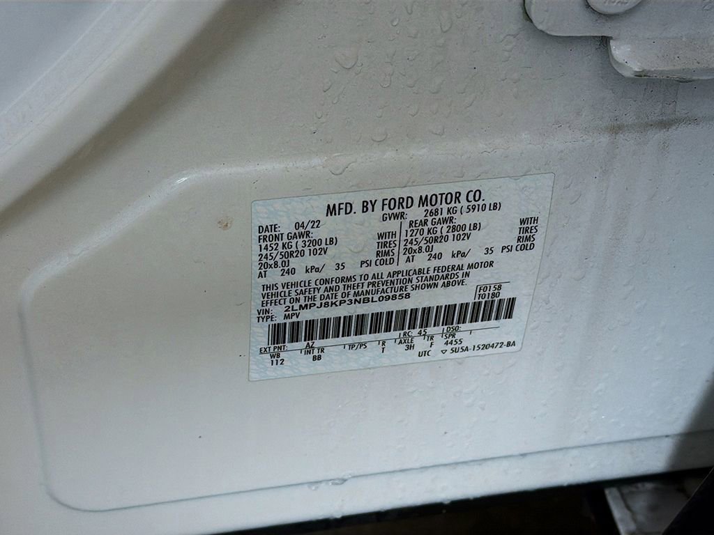 2022 Lincoln Nautilus Reserve