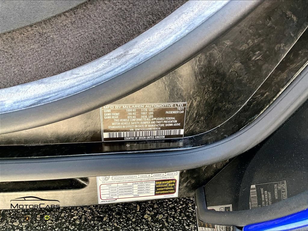 Used 2022 McLaren 765LT photo 24