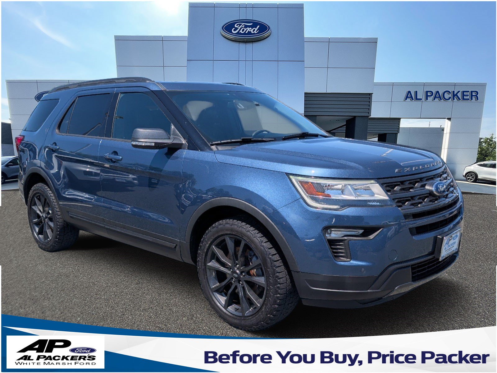 Certified 2018 Ford Explorer XLT w/ Equipment Group 202A