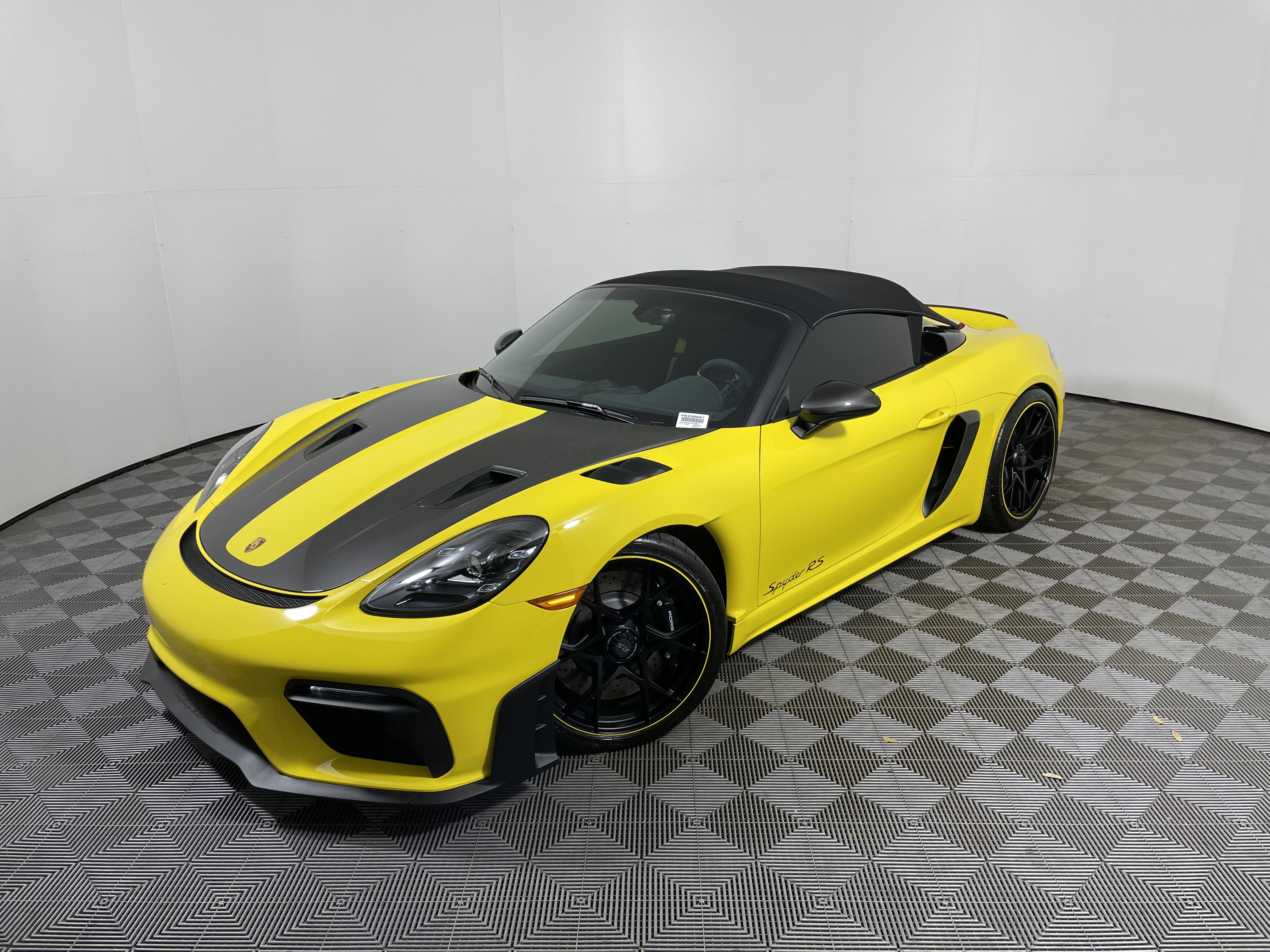 Certified 2025 Porsche 718 Boxster Spyder RS