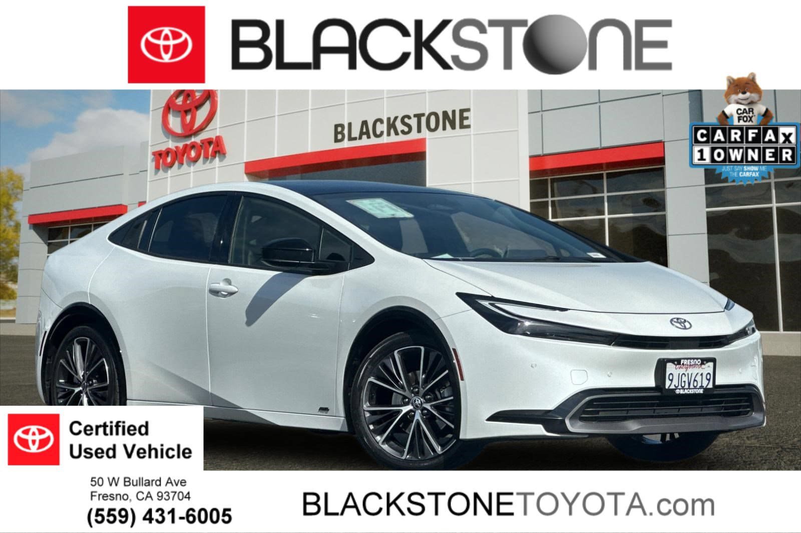 Certified 2023 Toyota Prius XLE