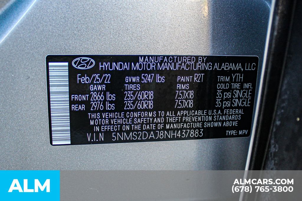 2022 Hyundai Santa Fe SEL