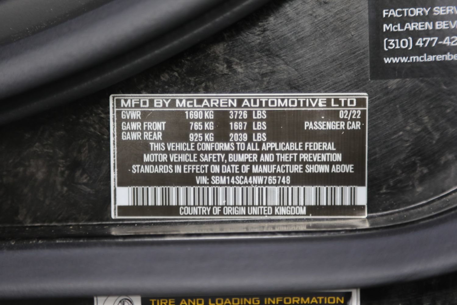 Used 2022 McLaren 765LT photo 60