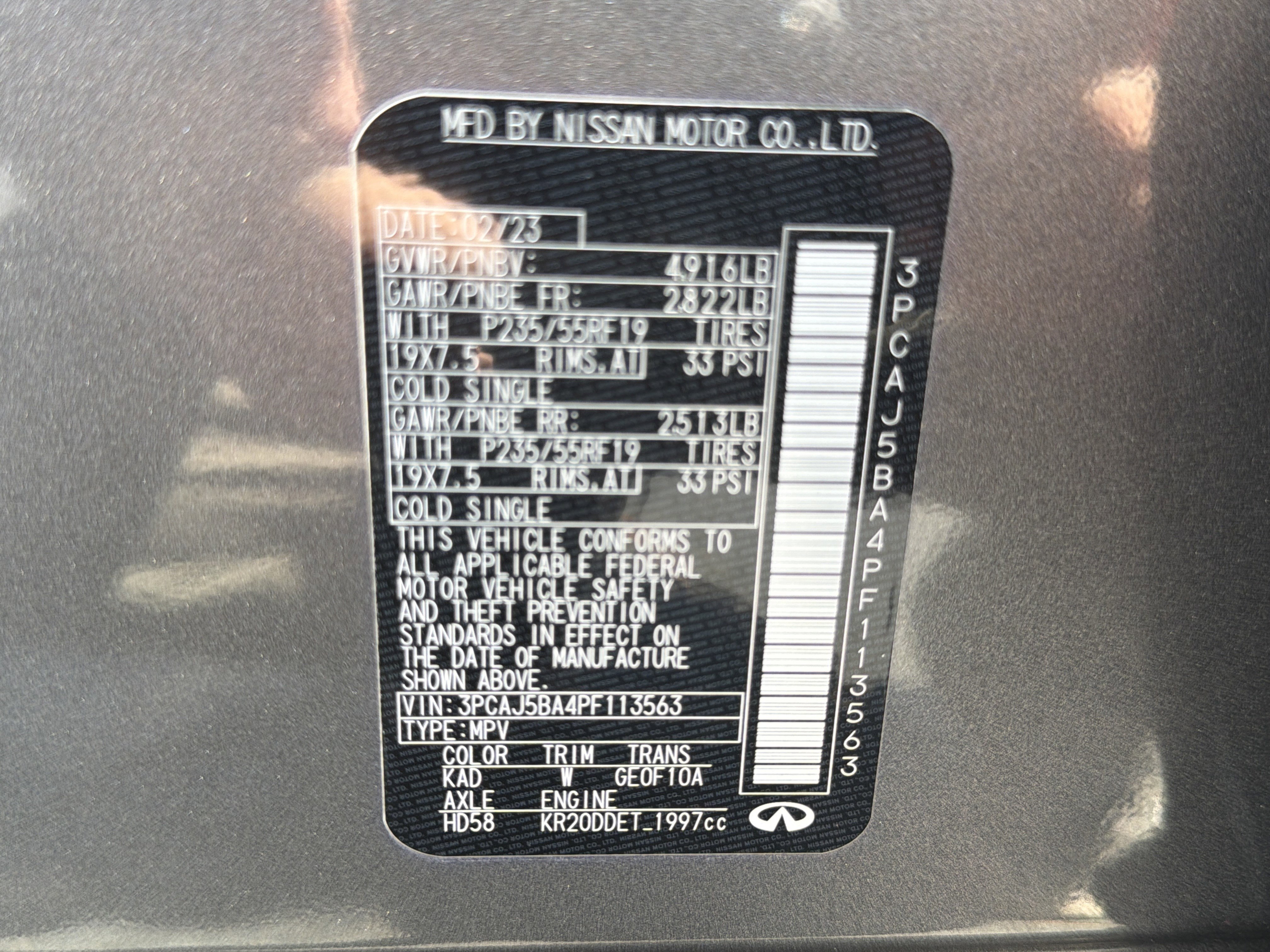 2023 INFINITI Qx50 Luxe