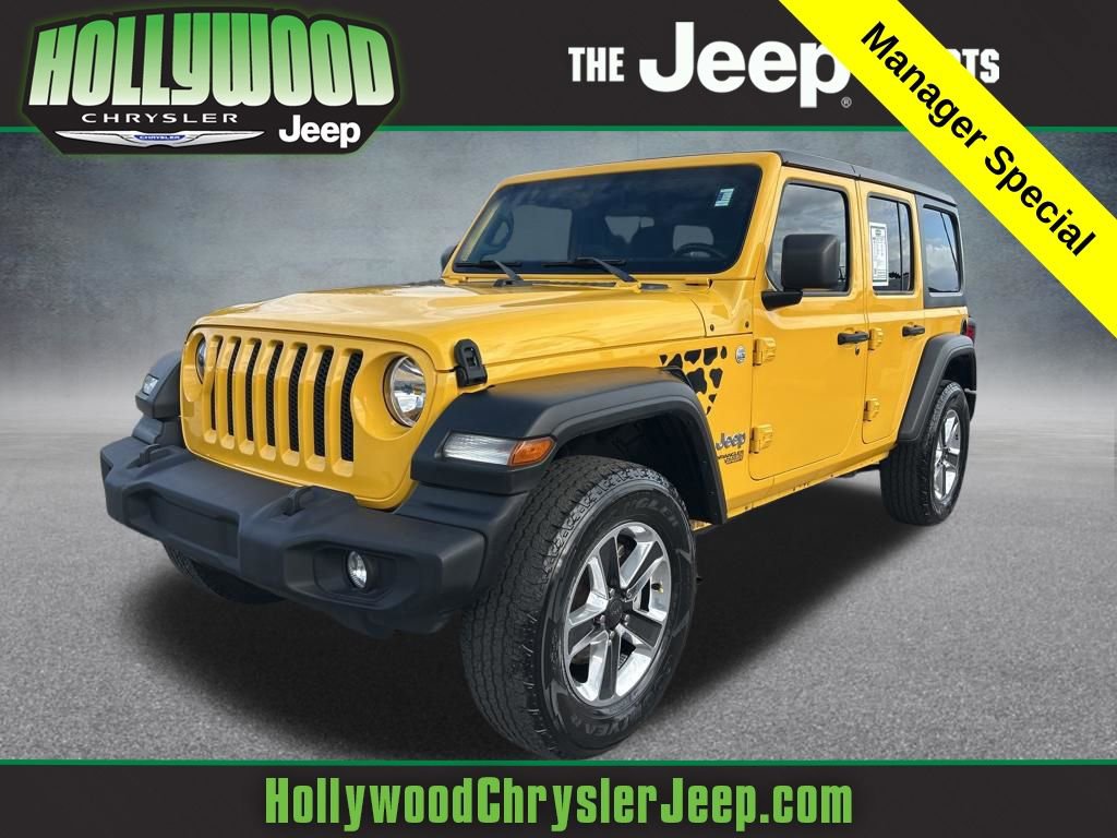 Certified 2020 Jeep Wrangler Unlimited Sport S