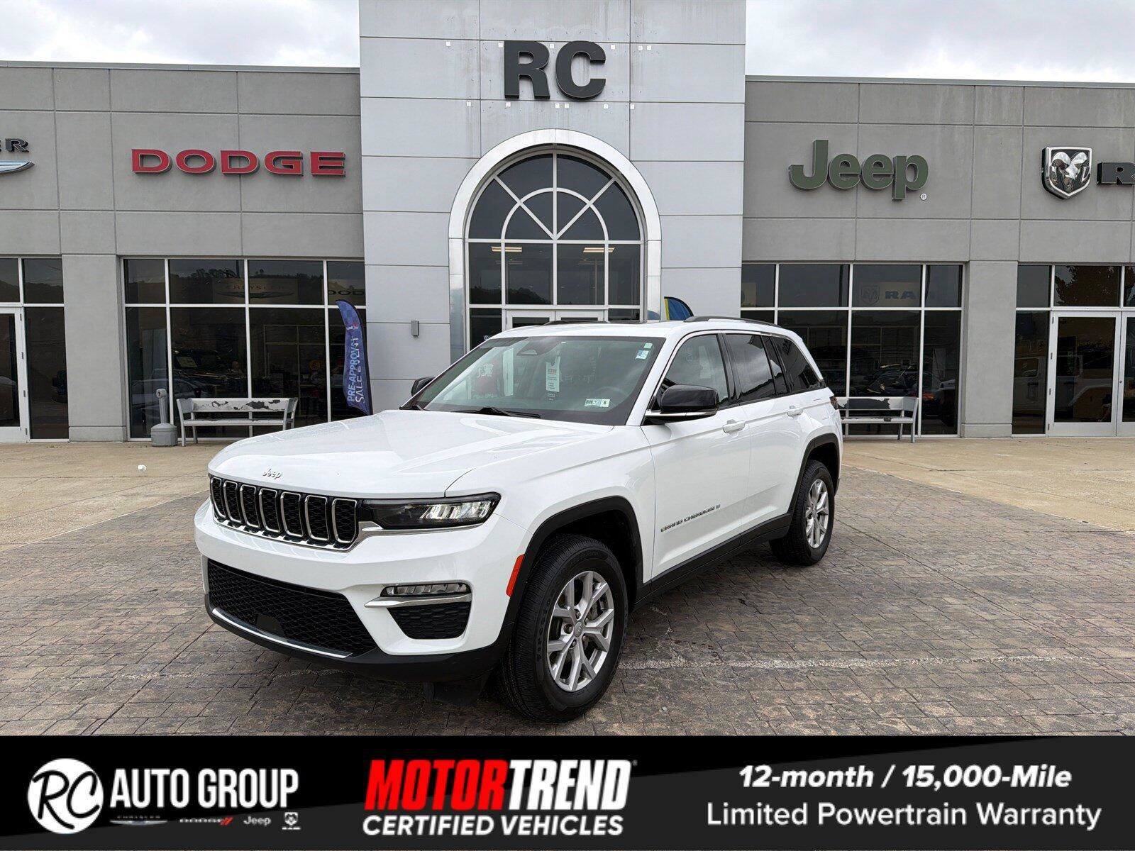 Used 2022 Jeep Grand Cherokee Limited w/ Trailer Tow Prep Group (B)