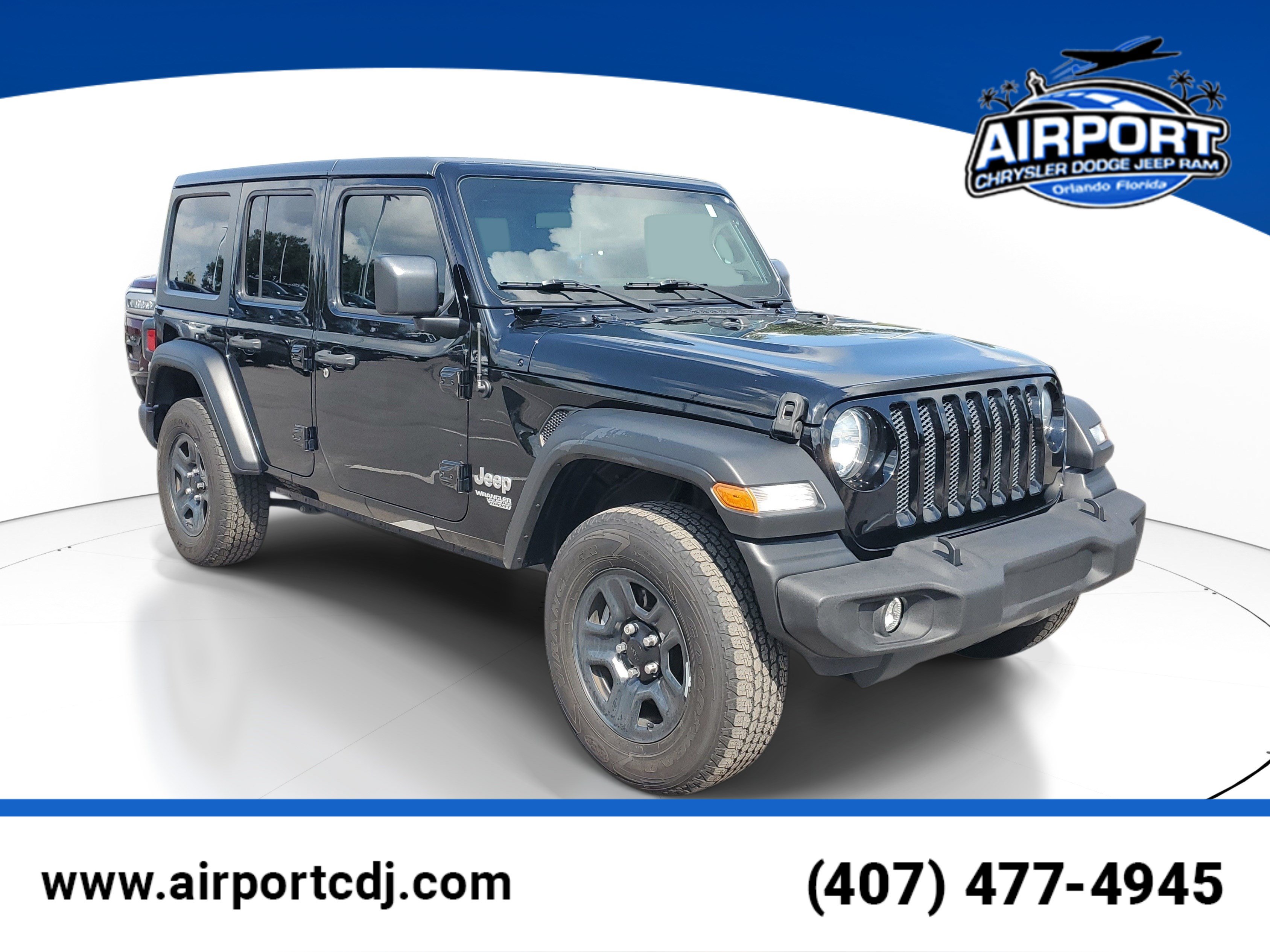 Used 2018 Jeep Wrangler Unlimited Sport