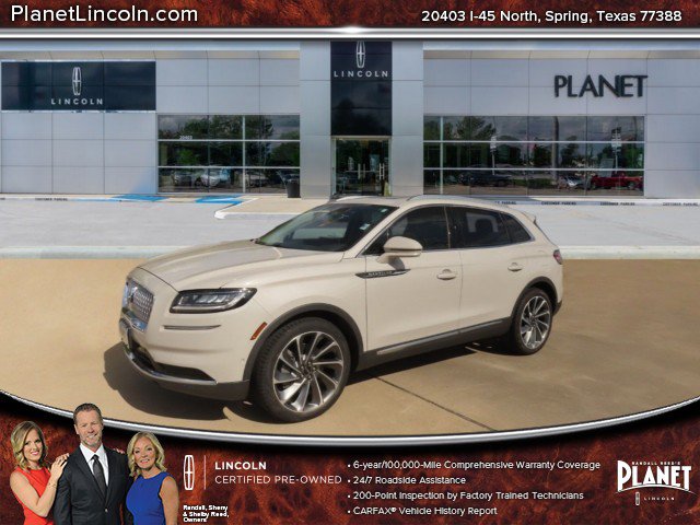 Certified 2023 Lincoln Nautilus Reserve w/ Equipment Group 201A