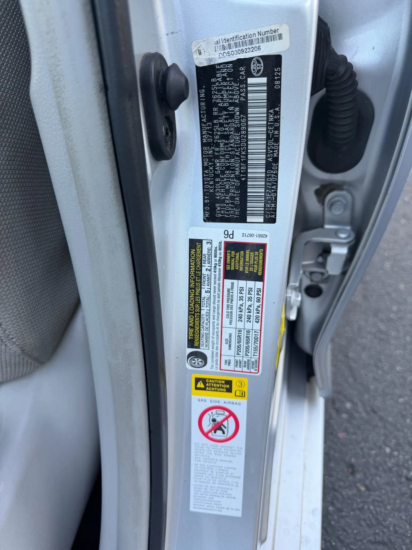 2013 Toyota Camry LE