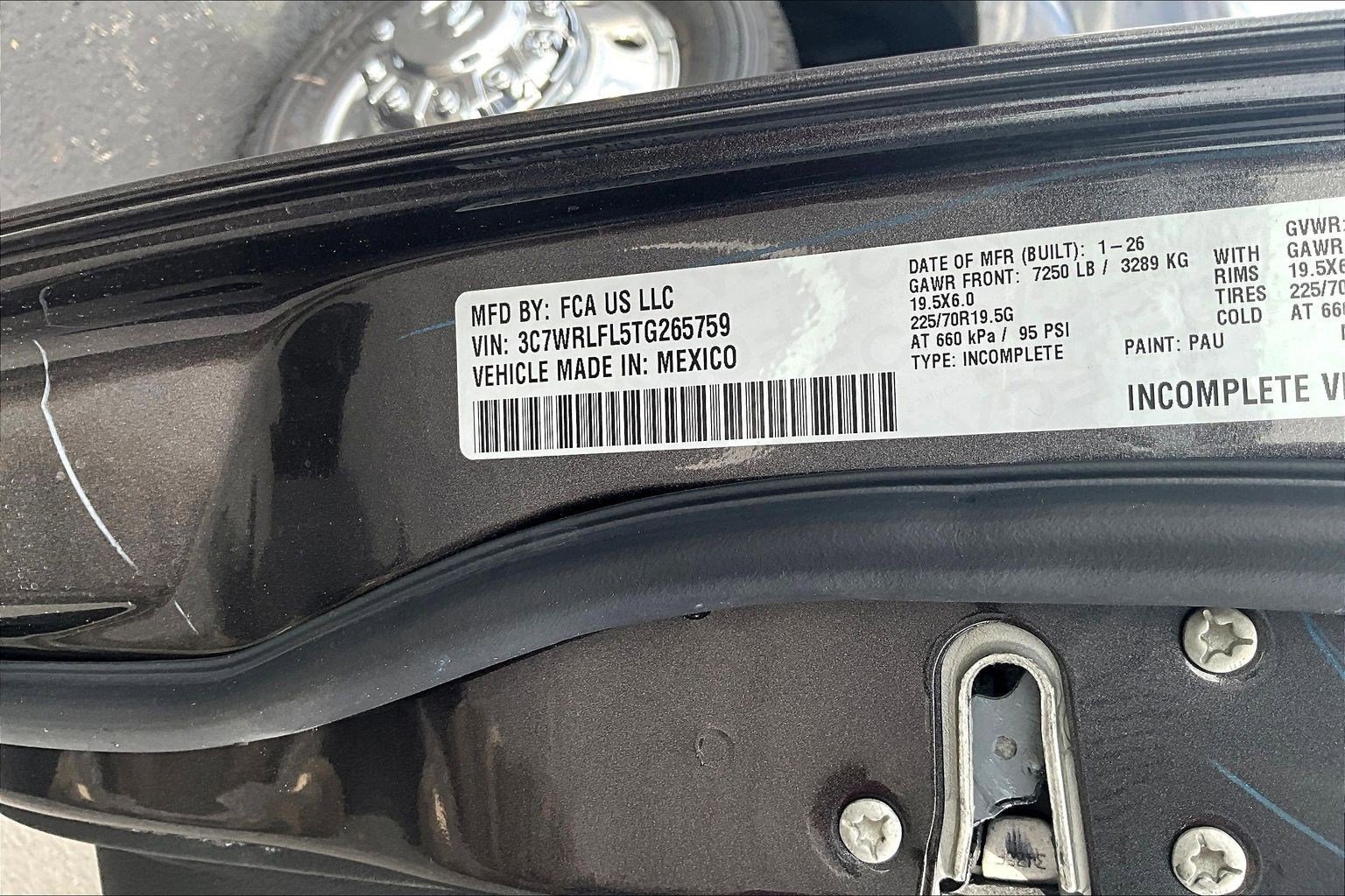 2026 RAM 4500 4x4 Crew Cab DRW