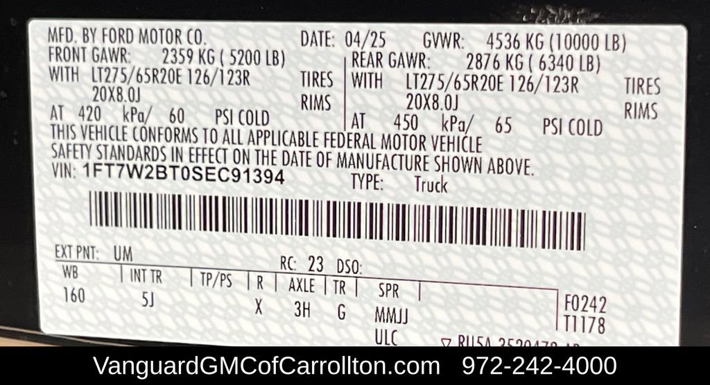 2025 Ford F250 Lariat