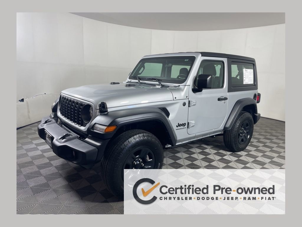 Certified 2024 Jeep Wrangler Sport