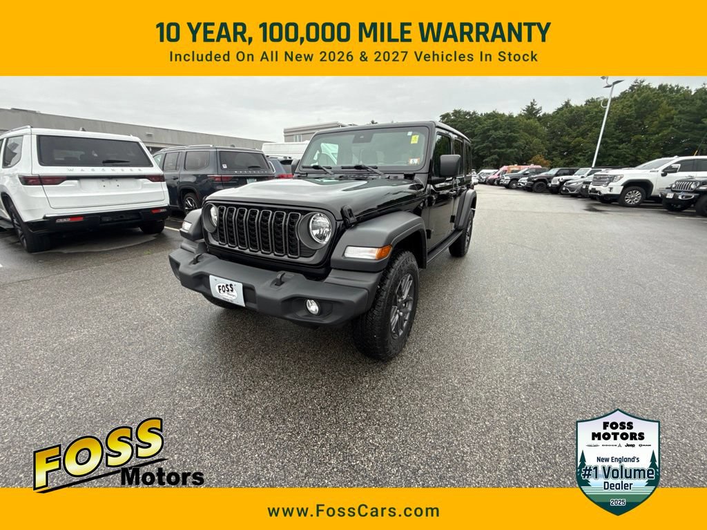 Certified 2024 Jeep Wrangler Unlimited Sport