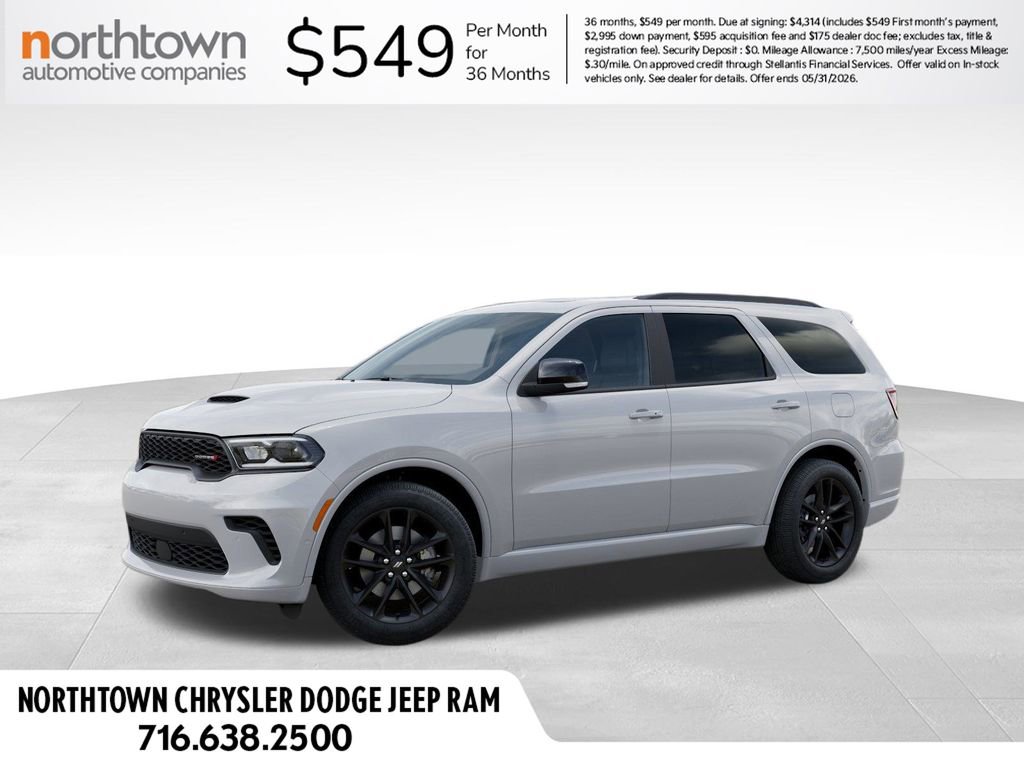 New 2026 Dodge Durango GT