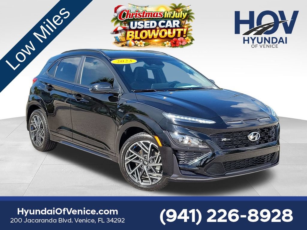 Certified 2023 Hyundai Kona N Line w/ Cargo Package
