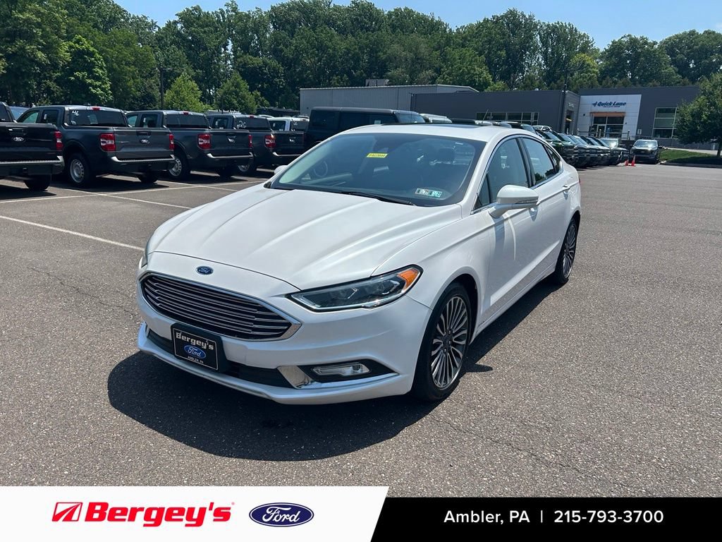 Certified 2017 Ford Fusion Titanium