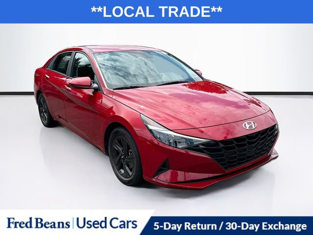 Certified 2022 Hyundai Elantra Blue