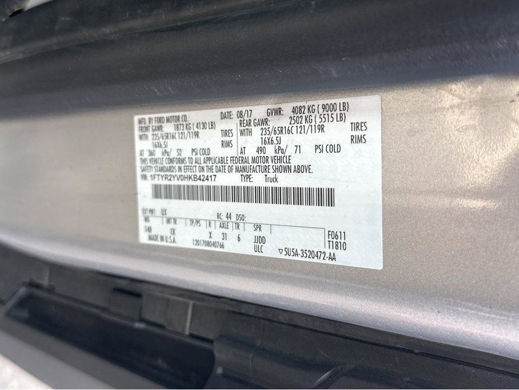 2017 Ford Transit 250 148" Low Roof