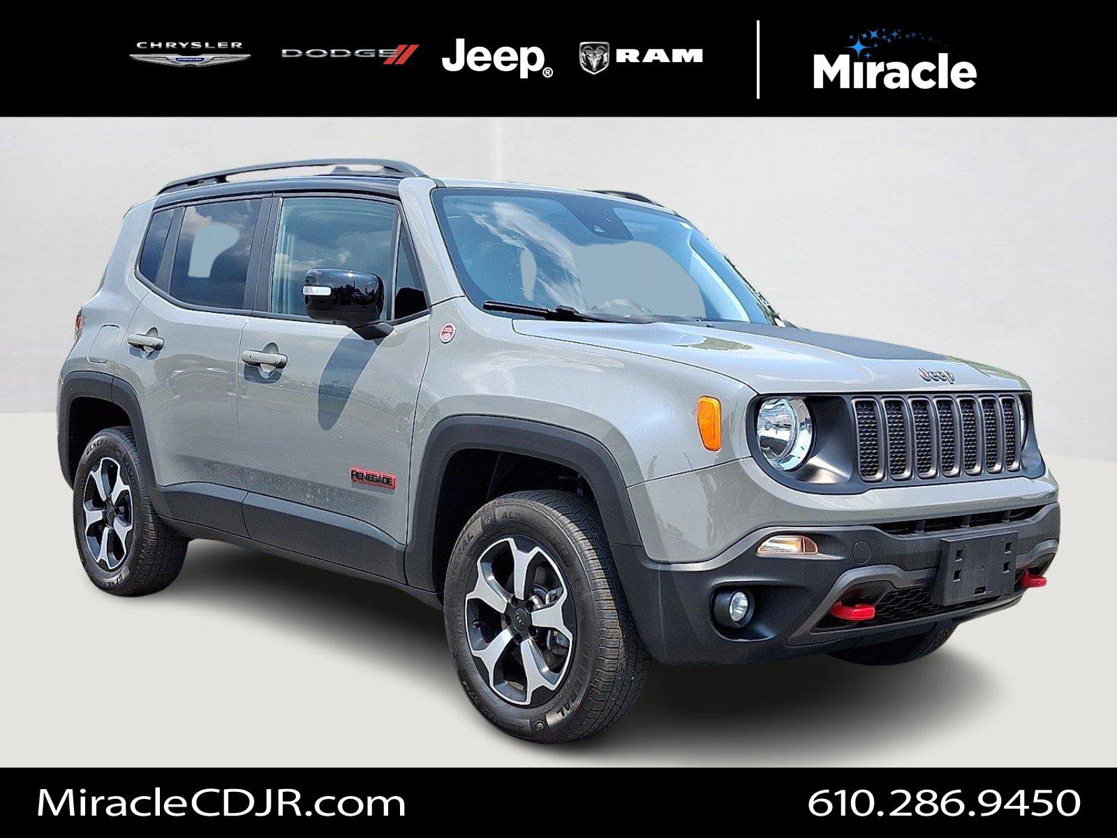 Certified 2022 Jeep Renegade Trailhawk w/ Sun/Sound Group