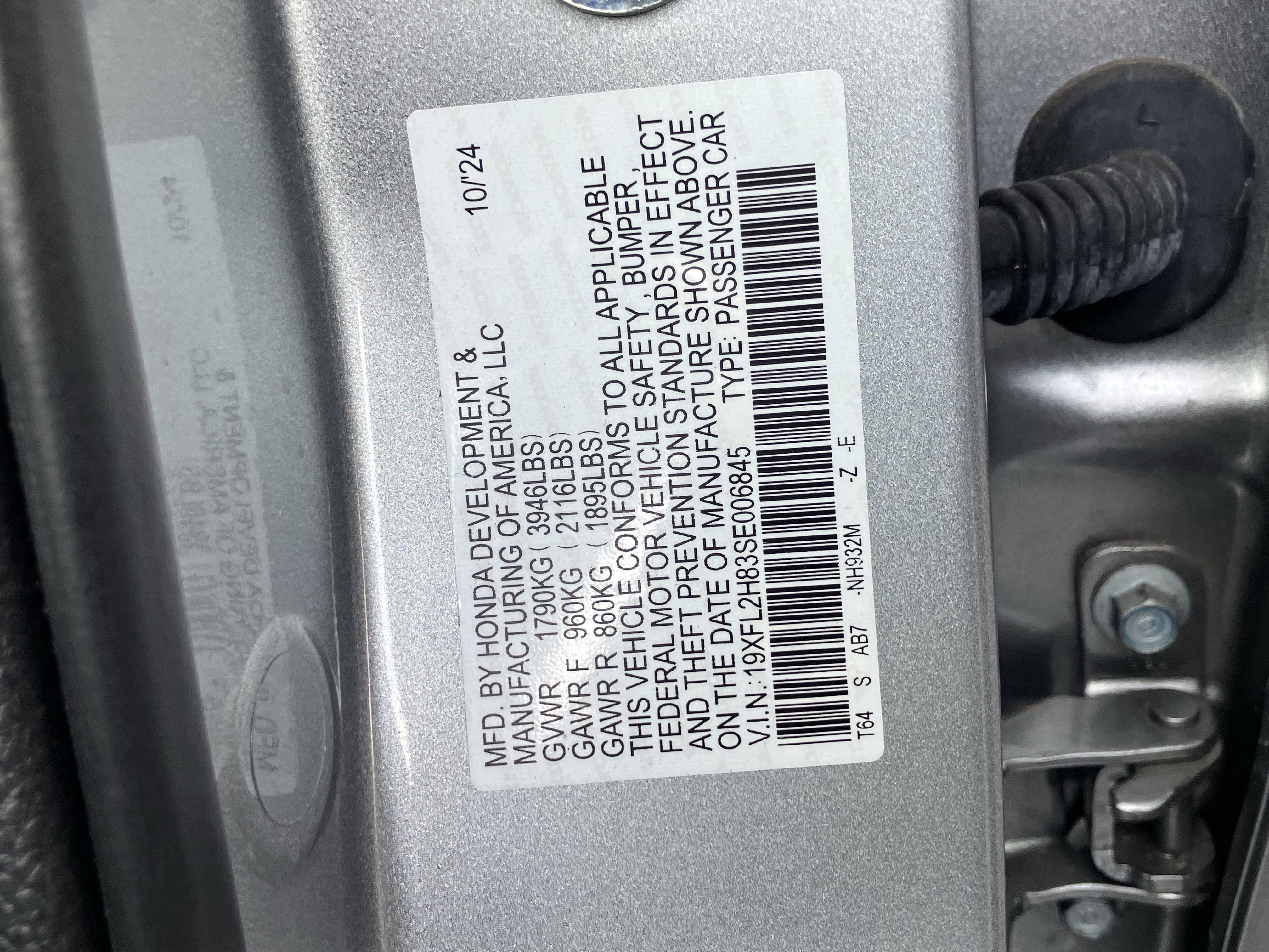 2025 Honda Civic Sport