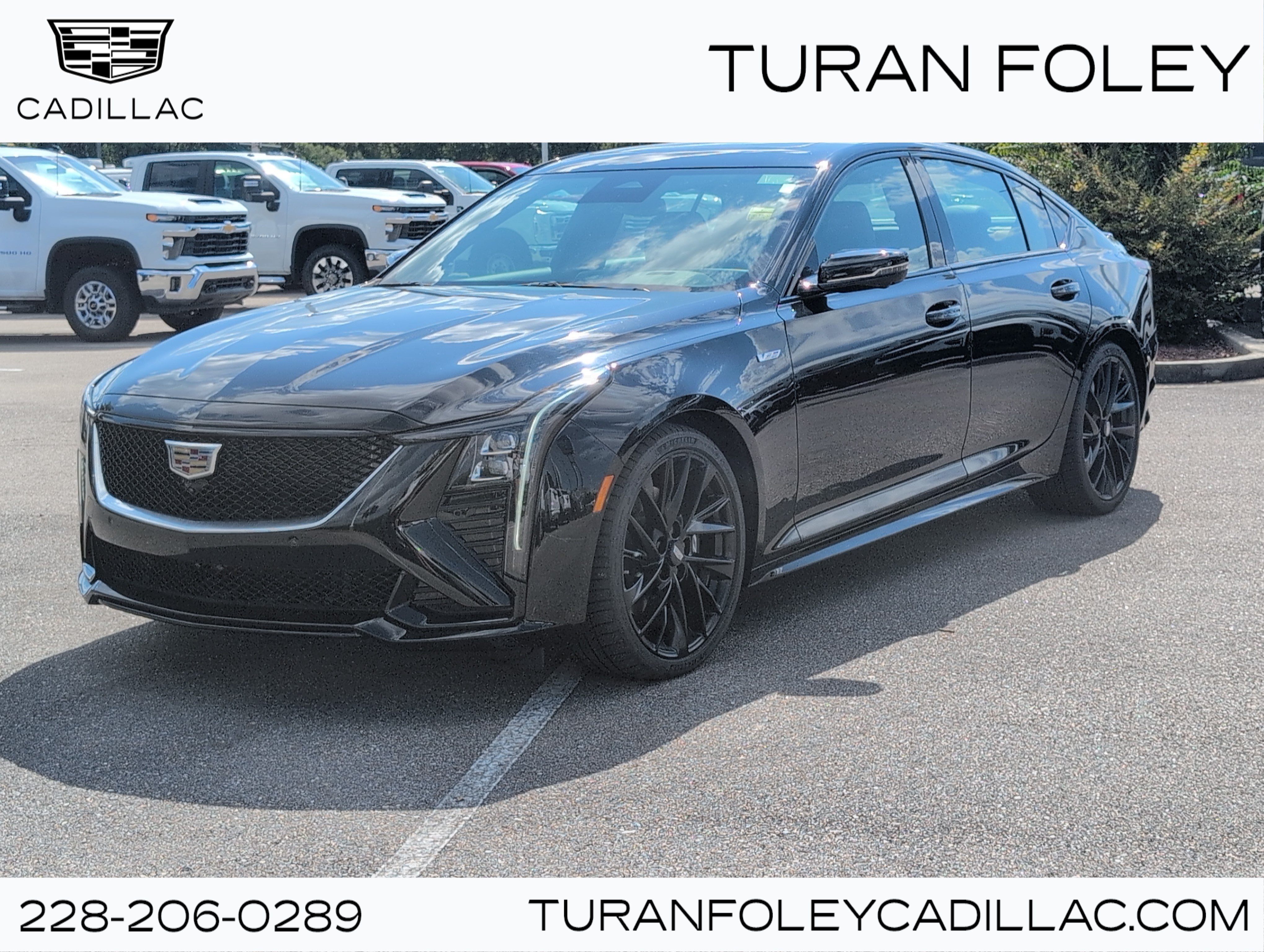 Certified 2025 Cadillac CT5 V w/ LPO, Blue Accent Package