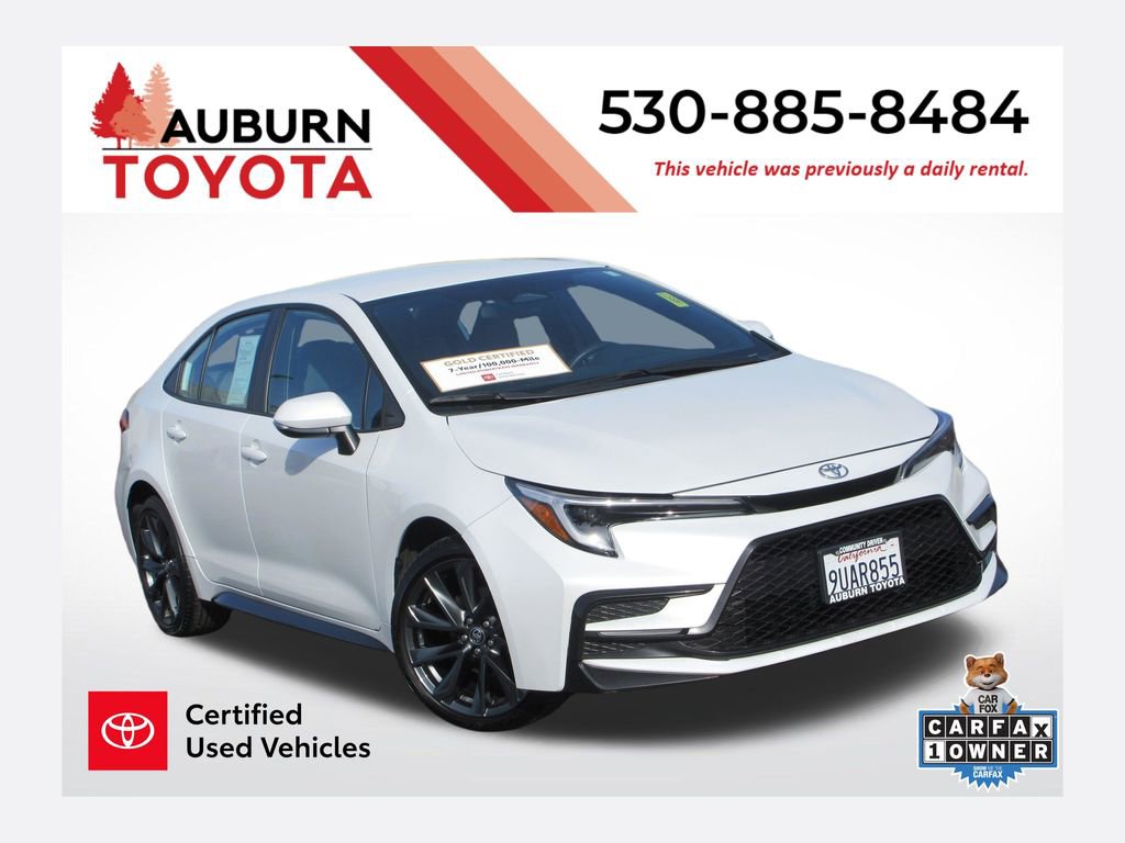 Certified 2025 Toyota Corolla SE w/ Convenience Package