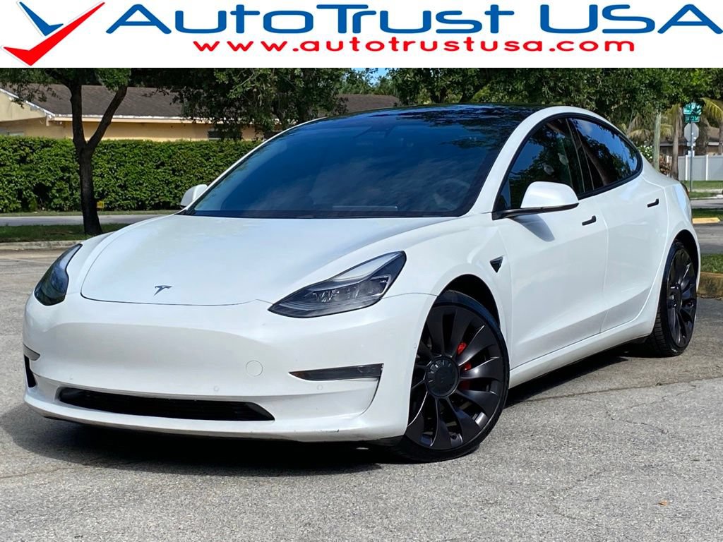 Used 2021 Tesla Model 3 Performance