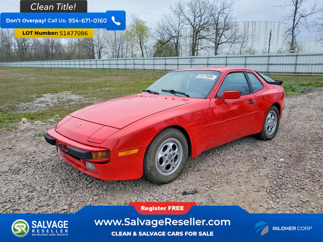 Used 1987 Porsche 944 Coupe